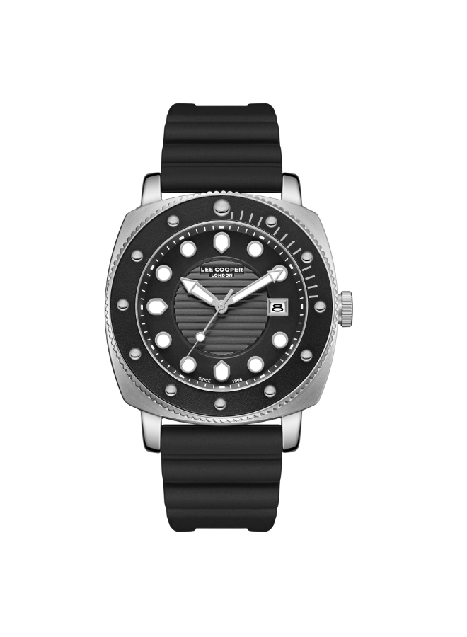 Lee Cooper Men's Analog Black Dial Watch - LC08193.351
