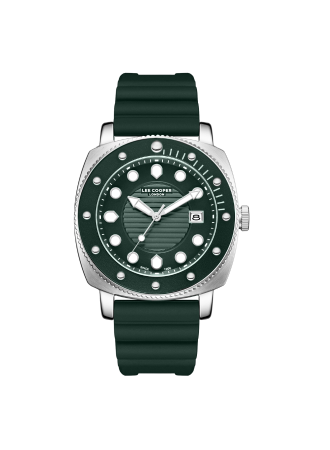 Lee Cooper Men's Analog Dark Green Dial Watch - LC08193.375