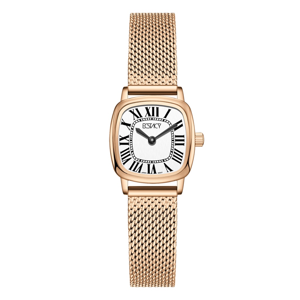 ECSTACY Women VJ20 Fn White Dial E25502-RMKW