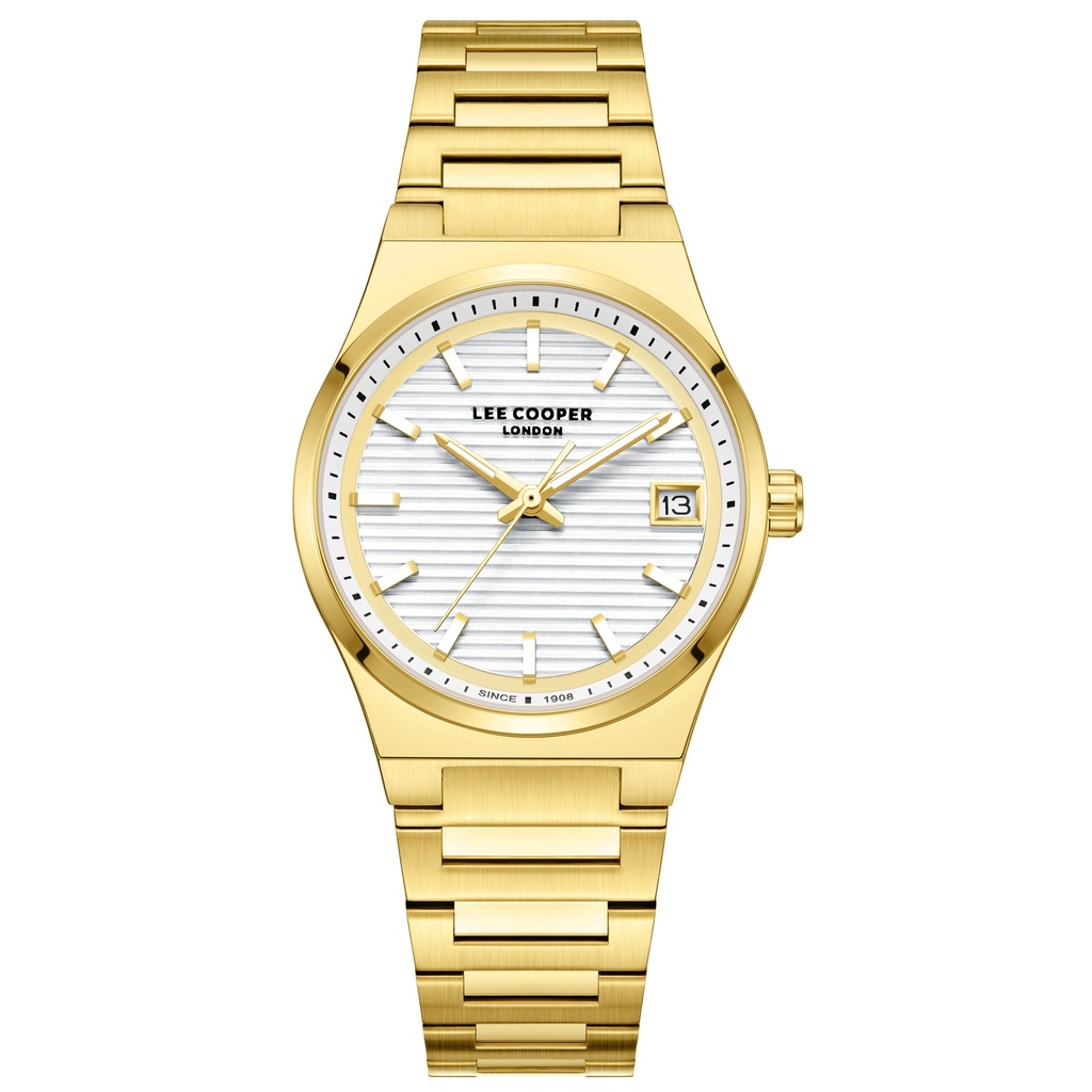 LEE COOPER Women Chronograph Fn Silver Dial LC08289.130
