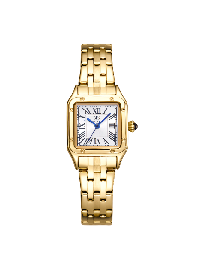 Kenneth Scott Women's Analog White Dial Watch - K25512-GBGW