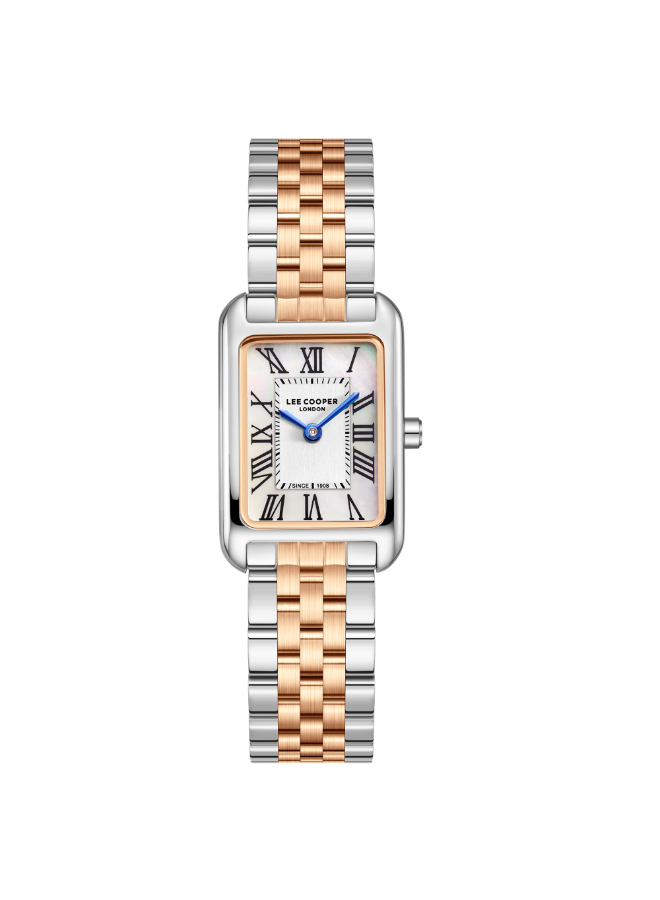 Lee Cooper Women's Analog Silver/MOP Dial Watch - LC08135.520