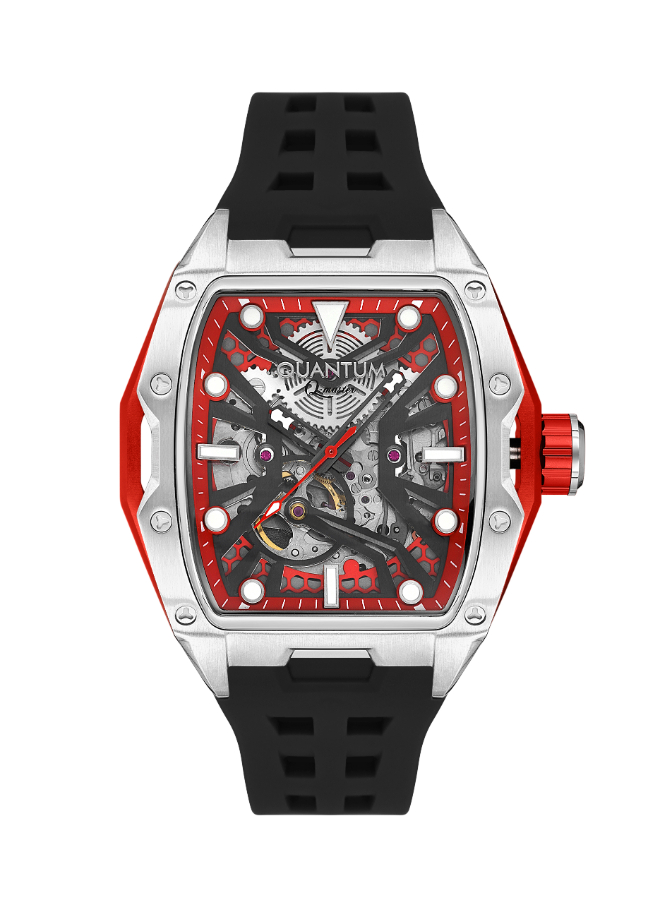 QUANTUM Men's Automatic Black Dial Watch - QMG1103.351
