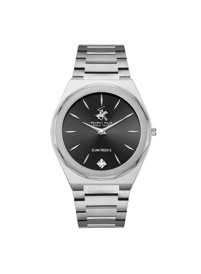 BEVERLY HILLS POLO CLUB Men's Analog Black Dial Watch - BP3667X.350