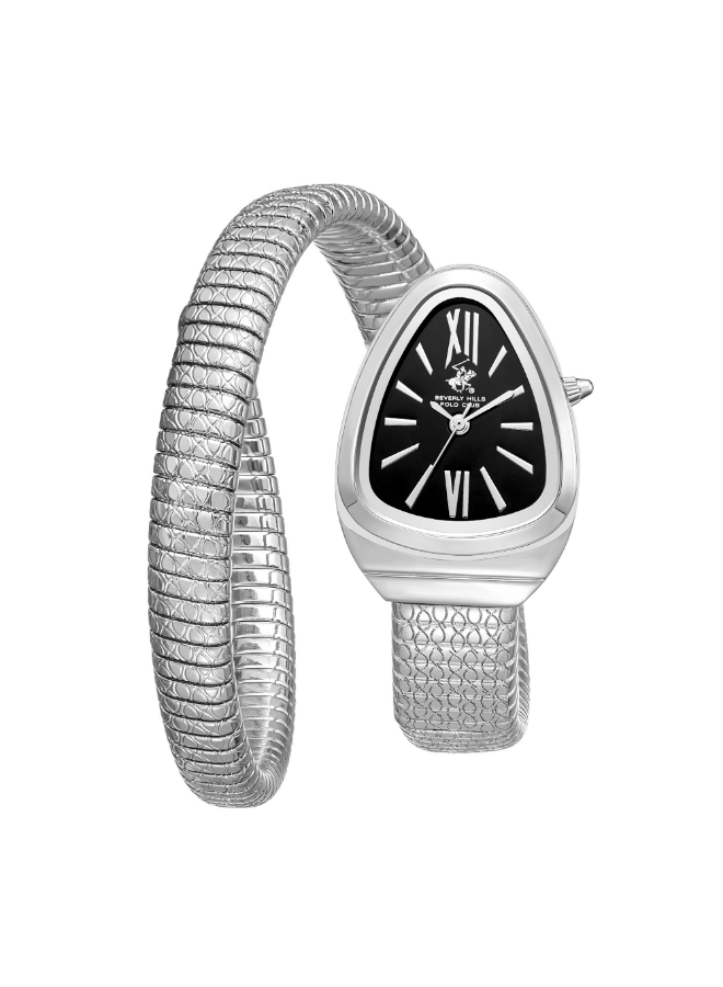 BEVERLY HILLS POLO CLUB Women's Analog Black Dial Watch - BP3747C.350