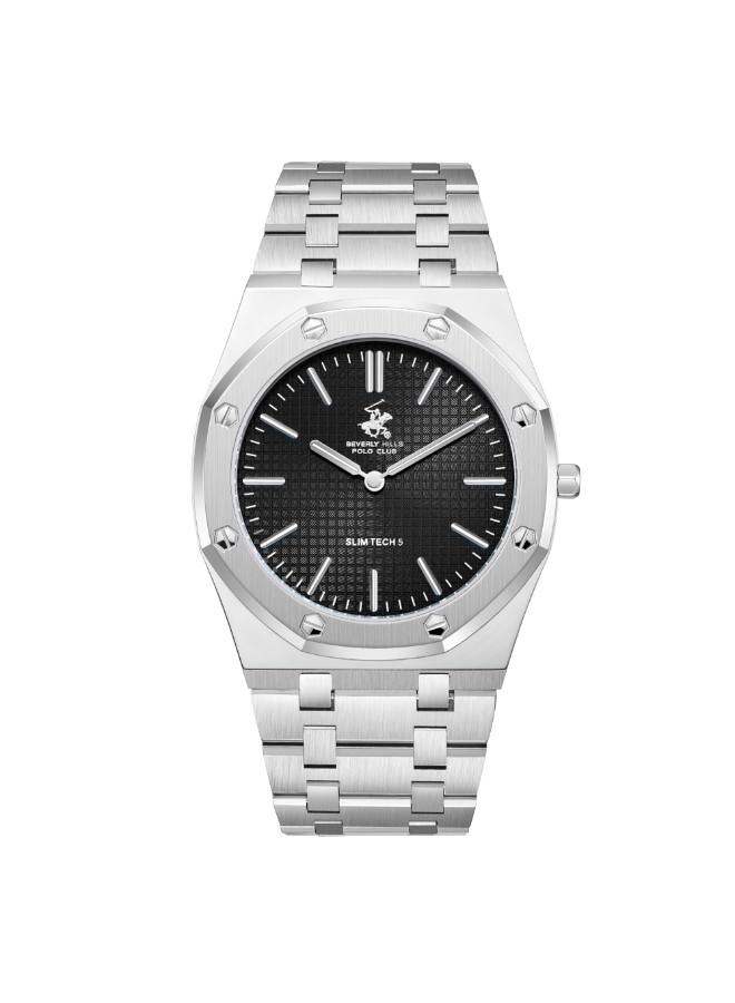 Beverly Hills Polo Club Men's Analog Black Dial Watch - BP3825X.360