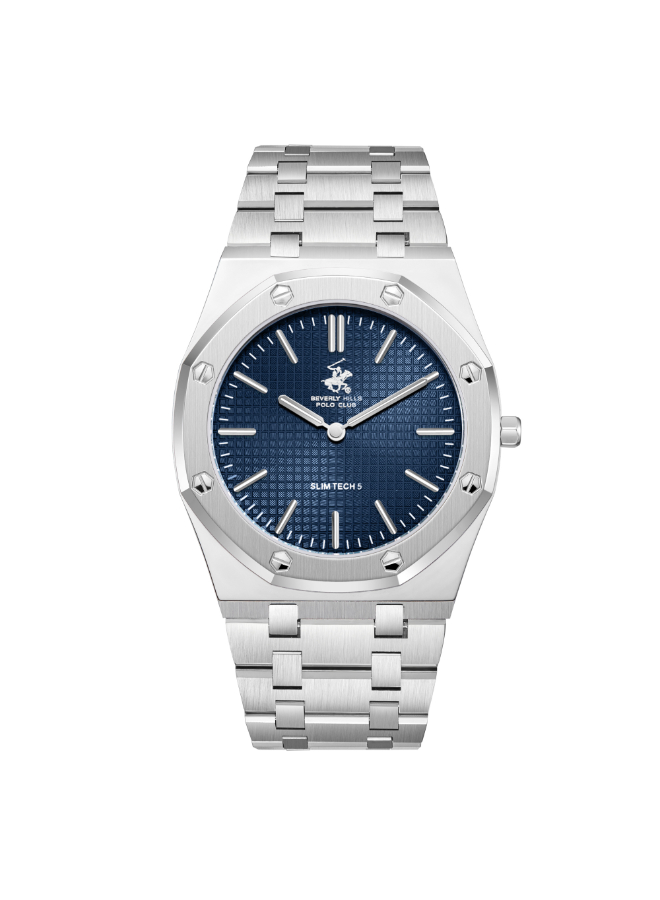 Beverly Hills Polo Club Men's Analog Blue Dial Watch - BP3825X.390