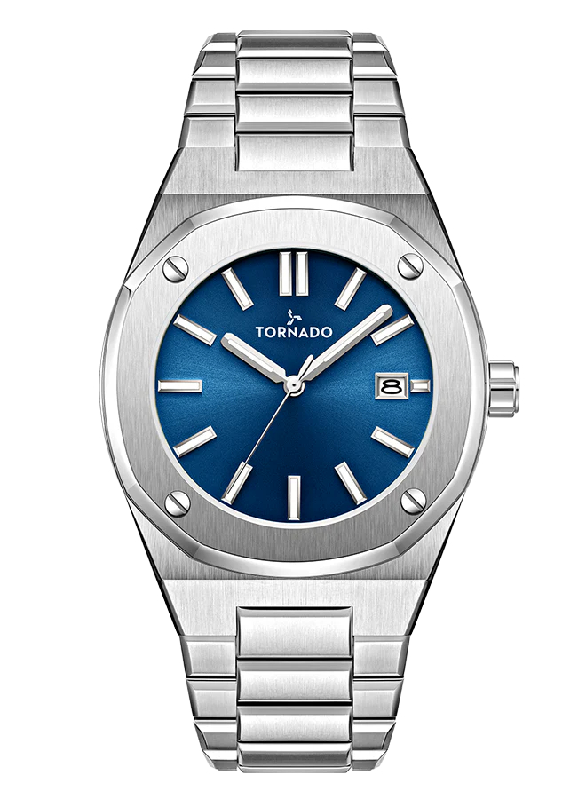 TORNADO AURORA TWILIGHT Men's Analog Blue Dial Watch - T23003-SBSN