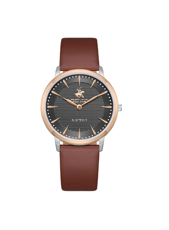 BEVERLY HILLS POLO CLUB Men's Analog Black Dial Watch - BP3722X.462