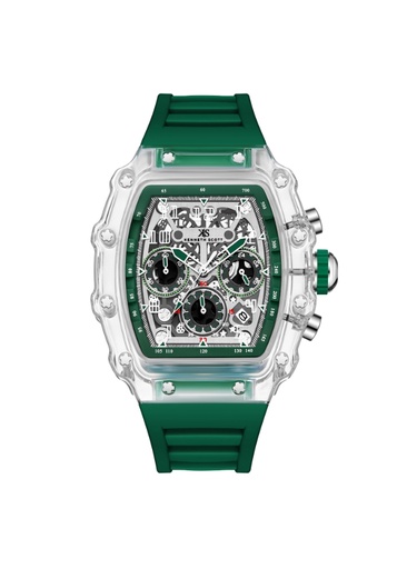[K25103-ZSHI] Kenneth Scott Men's Multi Function Ivory Dial Watch - K25103-ZSHI