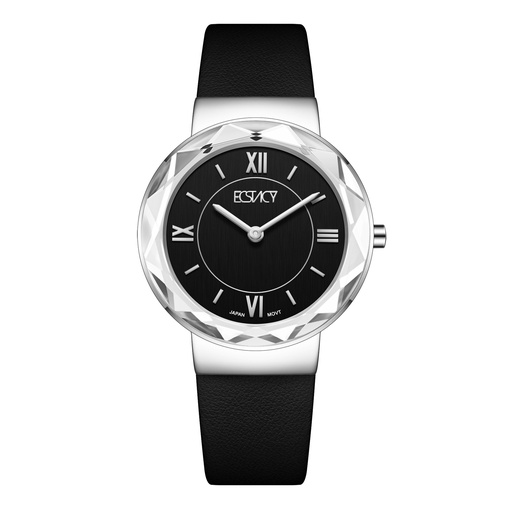 [E25506-SLBB] ECSTACY Women 2025 Fn Black Dial E25506-SLBB
