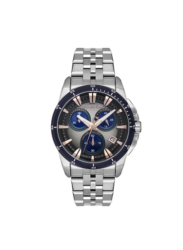 [PWG1124.360] Quantum Men's Chronograph Grey Dial Watch - PWG1124.360