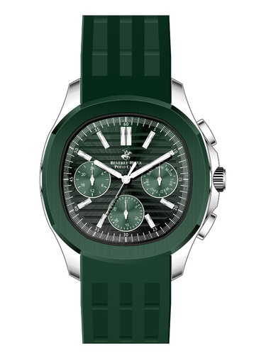 [BP3211X.375] Beverly Hills Polo Club Men's Multi Function Grey Dial Watch - BP3211X.375