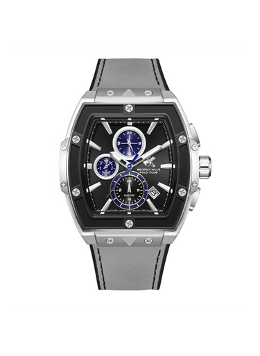 [BP3841X.366] Beverly Hills Polo Club Men's Multi Function Black Dial Watch - BP3841X.366