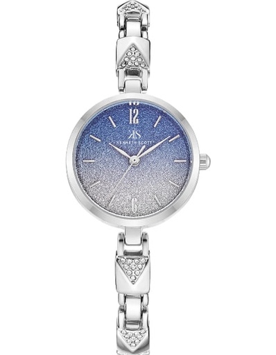 [K23507-SBSL] Kenneth Scott Women's Analog Blue Dial Watch - K23507-SBSL