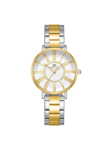 [K23536-TBTW] Kenneth Scott Women's Analog White Dial Watch - K23536-TBTW