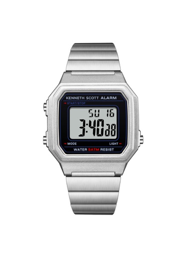 [K25705-SBSB] Kenneth Scott Women's  Digital Black Dial Watch - K25705-SBSB