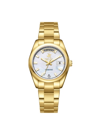 [BP3709X.120] BEVERLY HILLS POLO CLUB Women's Analog Mother of Pearl Dial Watch - BP3709X.120