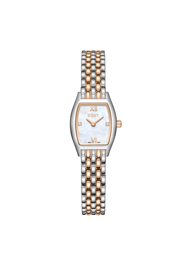 [E25501-KBKM] Ecstacy Women's Analog MOP Dial Watch - E25501-KBKM